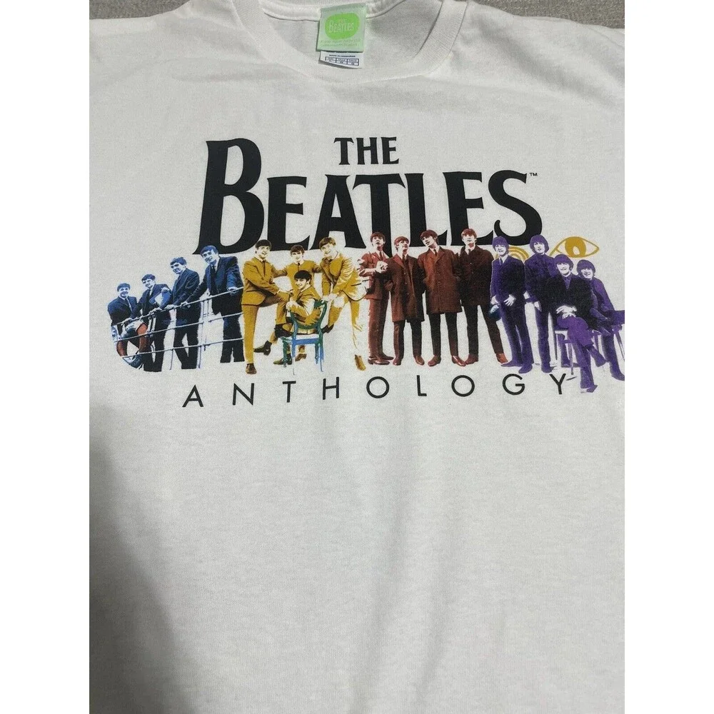 The Beatles T-Shirt Adults Large Anthology 2011 Official Licensed T Shirt NWOT - Picture 7 of 12